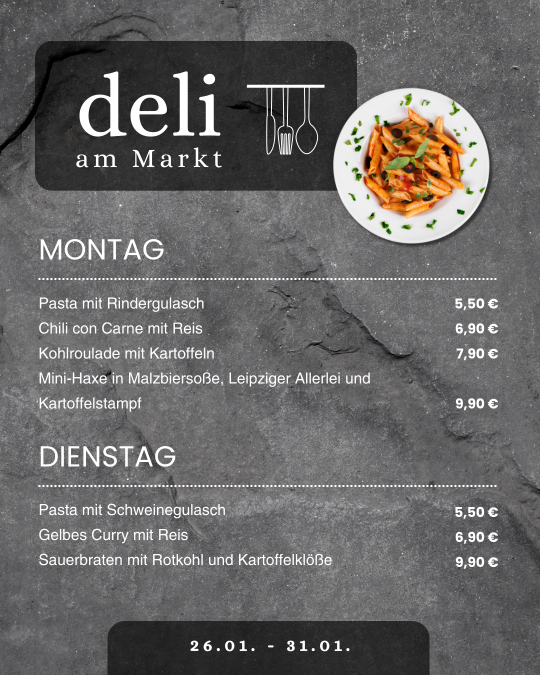 REWE Beelitz_Heilsstätten - Speisekarte KW5 Mo Di REWE Beelitz_Heilsstätten - Speisekarte KW5 Mo Di